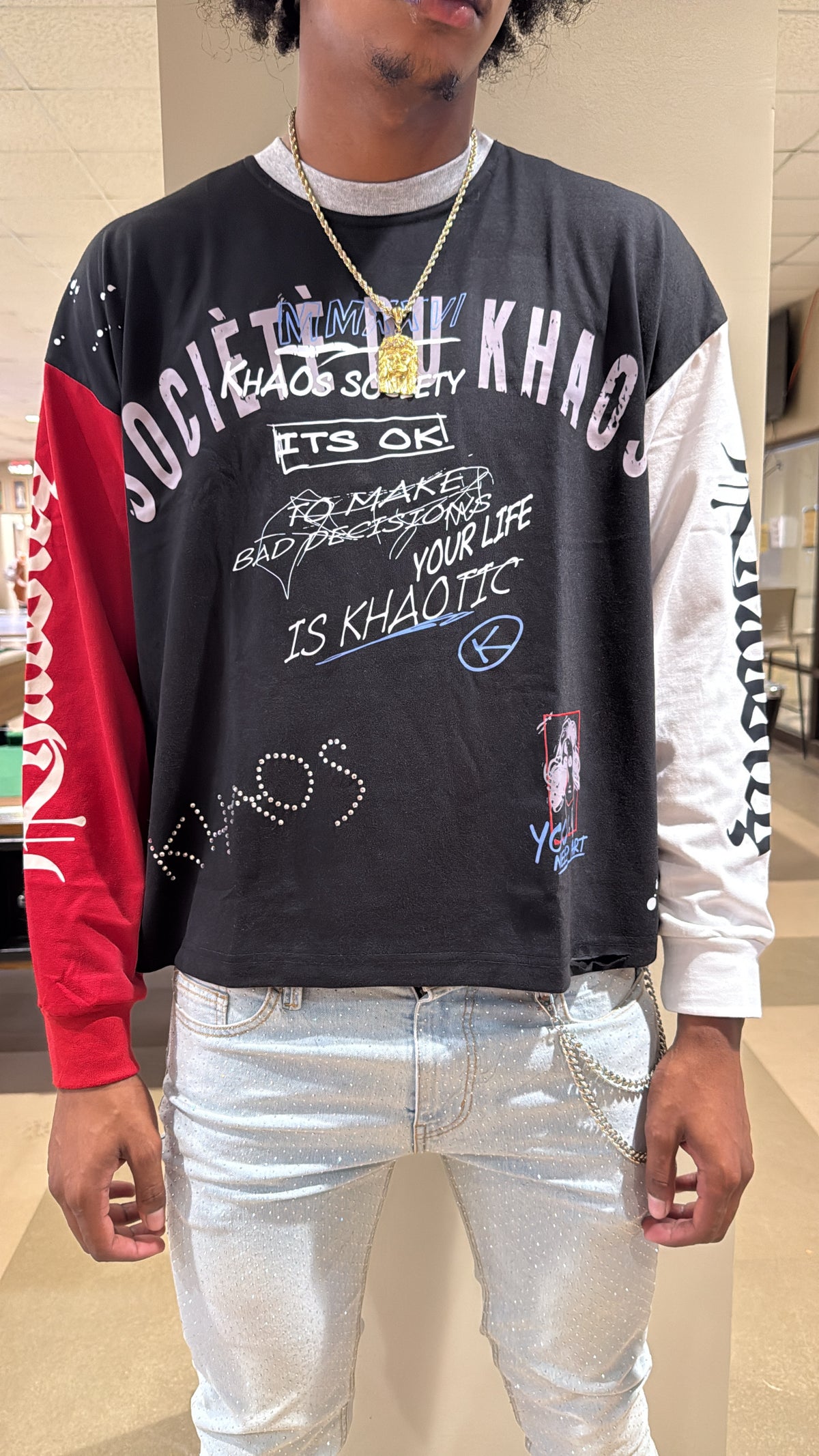 Red Société Du Khaos Tee