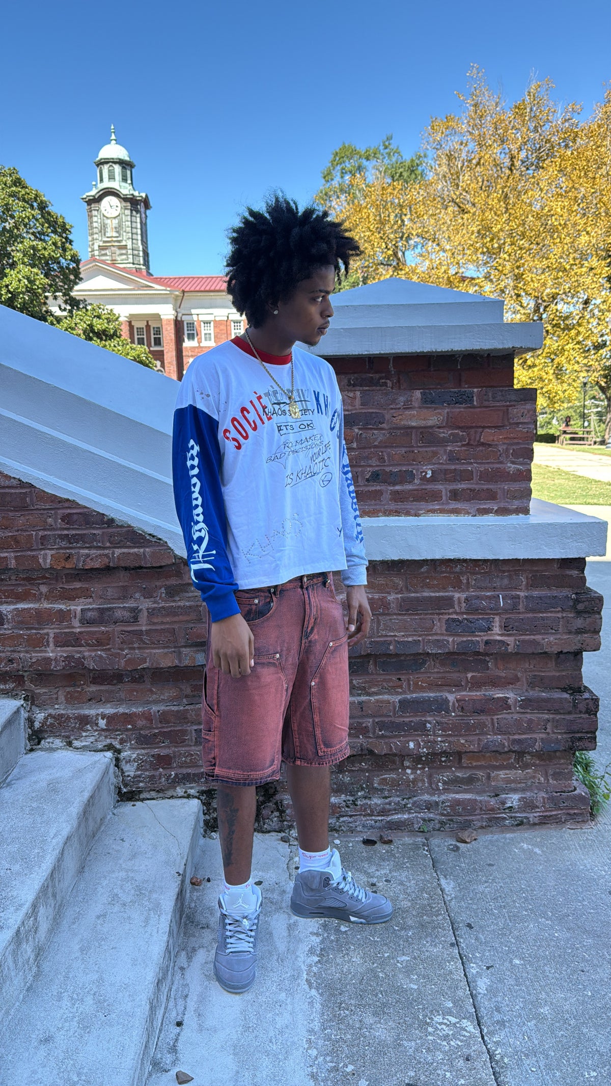 Blue Societe Du Khaos Tee
