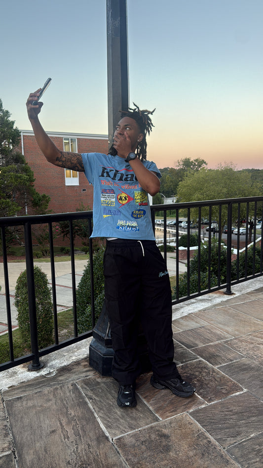 Blue Khaos Tee Set
