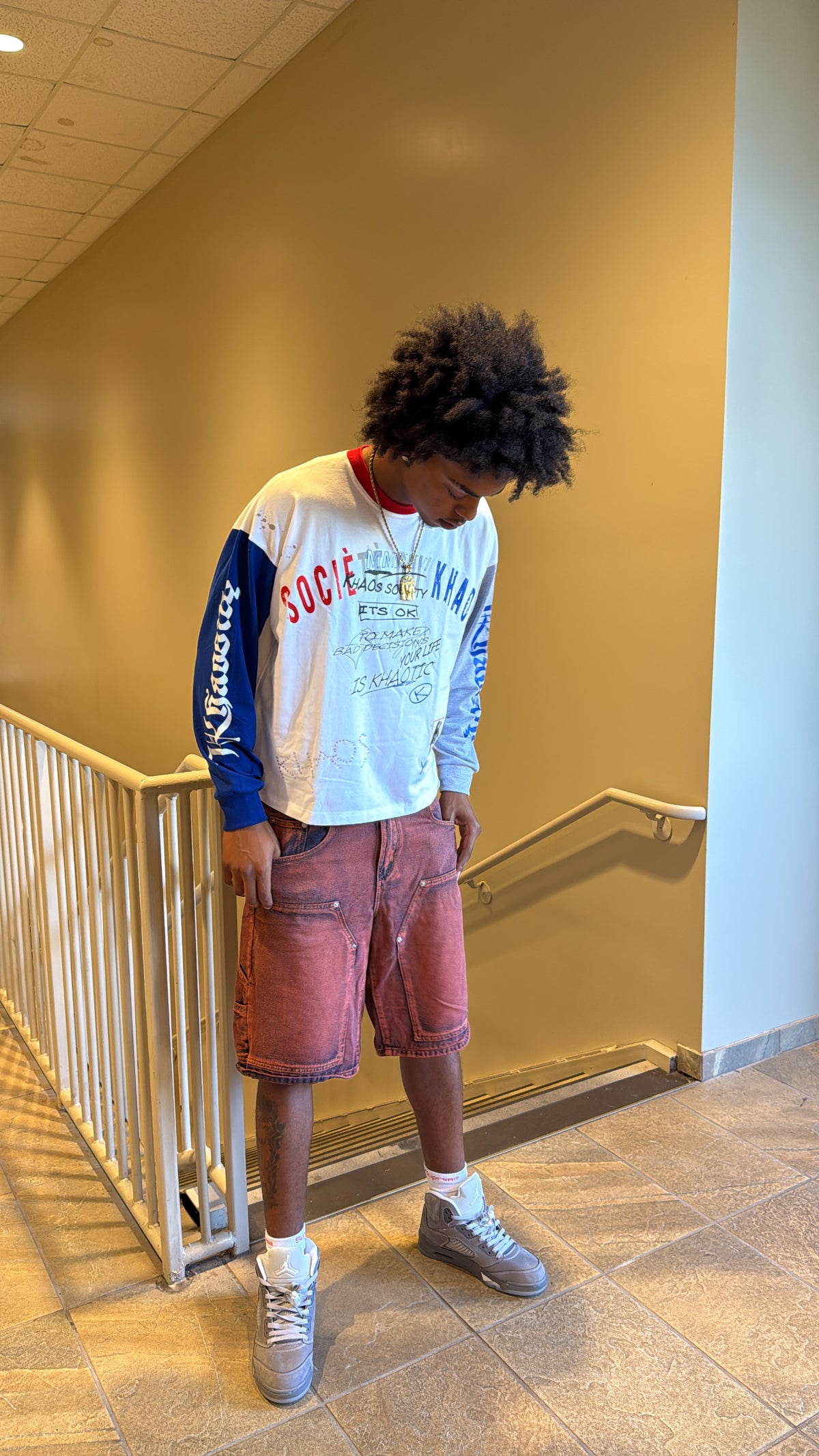Blue Societe Du Khaos Tee