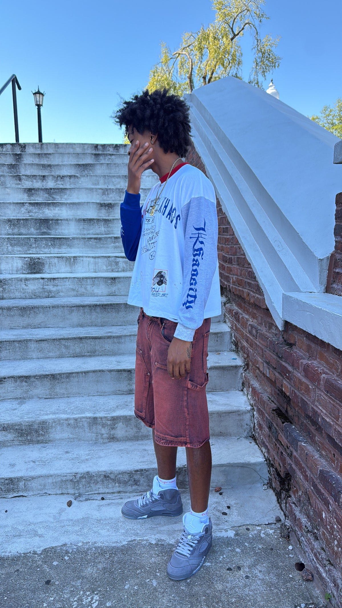 Blue Societe Du Khaos Tee