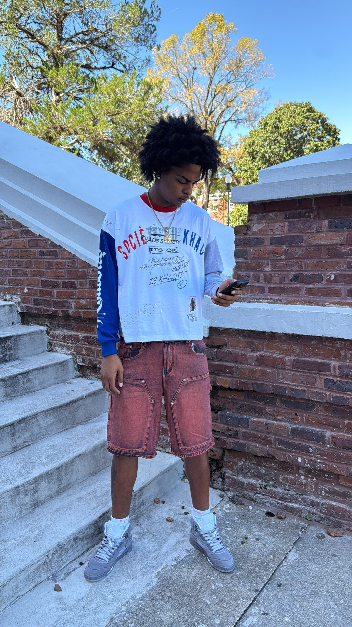 Blue Societe Du Khaos Tee