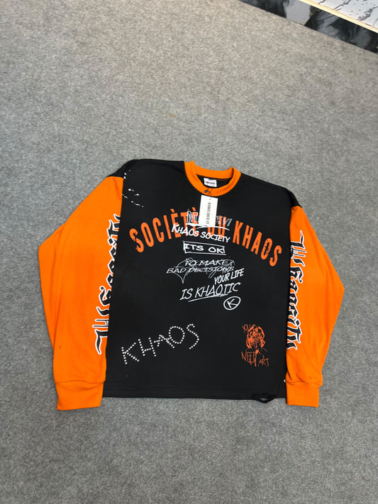 Orange Societe Du Khaos Tee